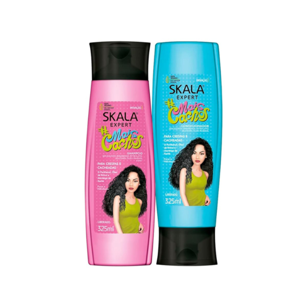 SKALA Expert Mais Cachos Shampoo and Conditioner 325 Ml Kit